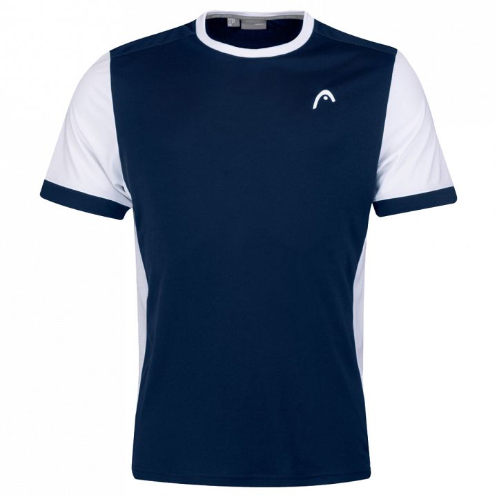 Head Davies T-Shirt Boys Dark Blue / White